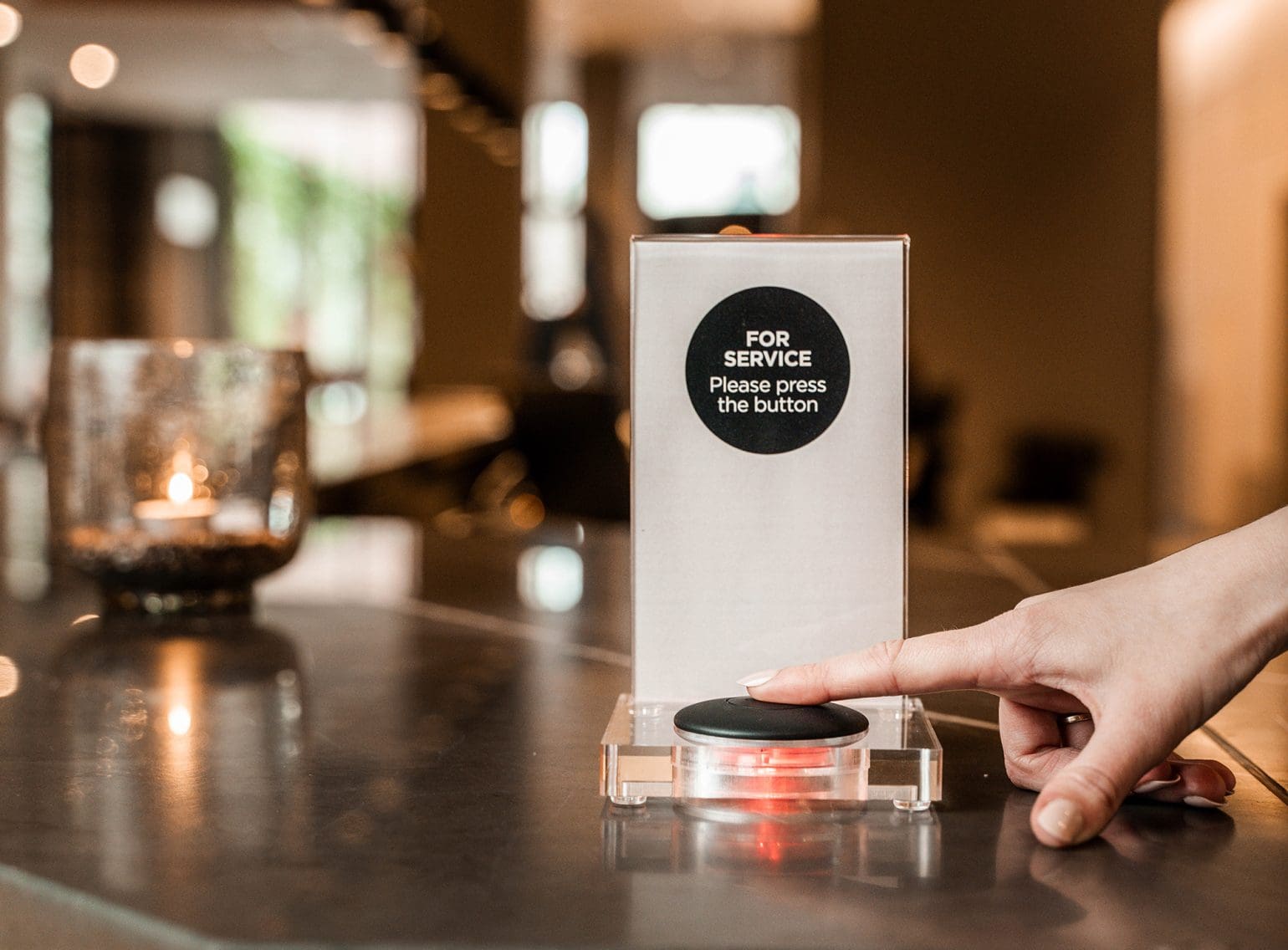 SOLT call system, hotel, reception