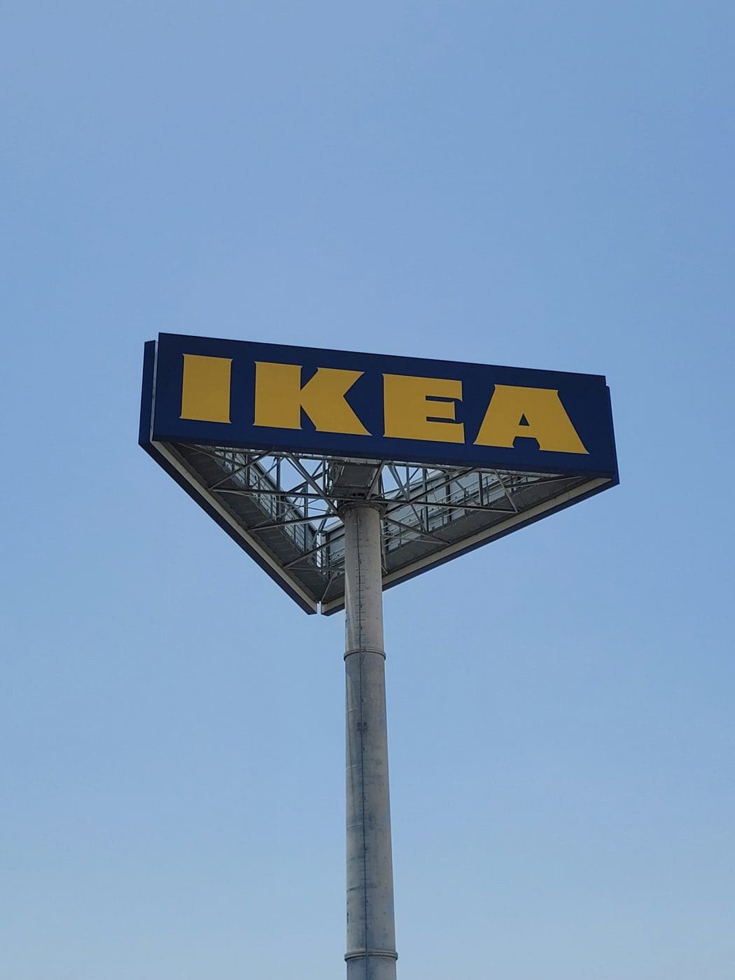 sign of the ikea store