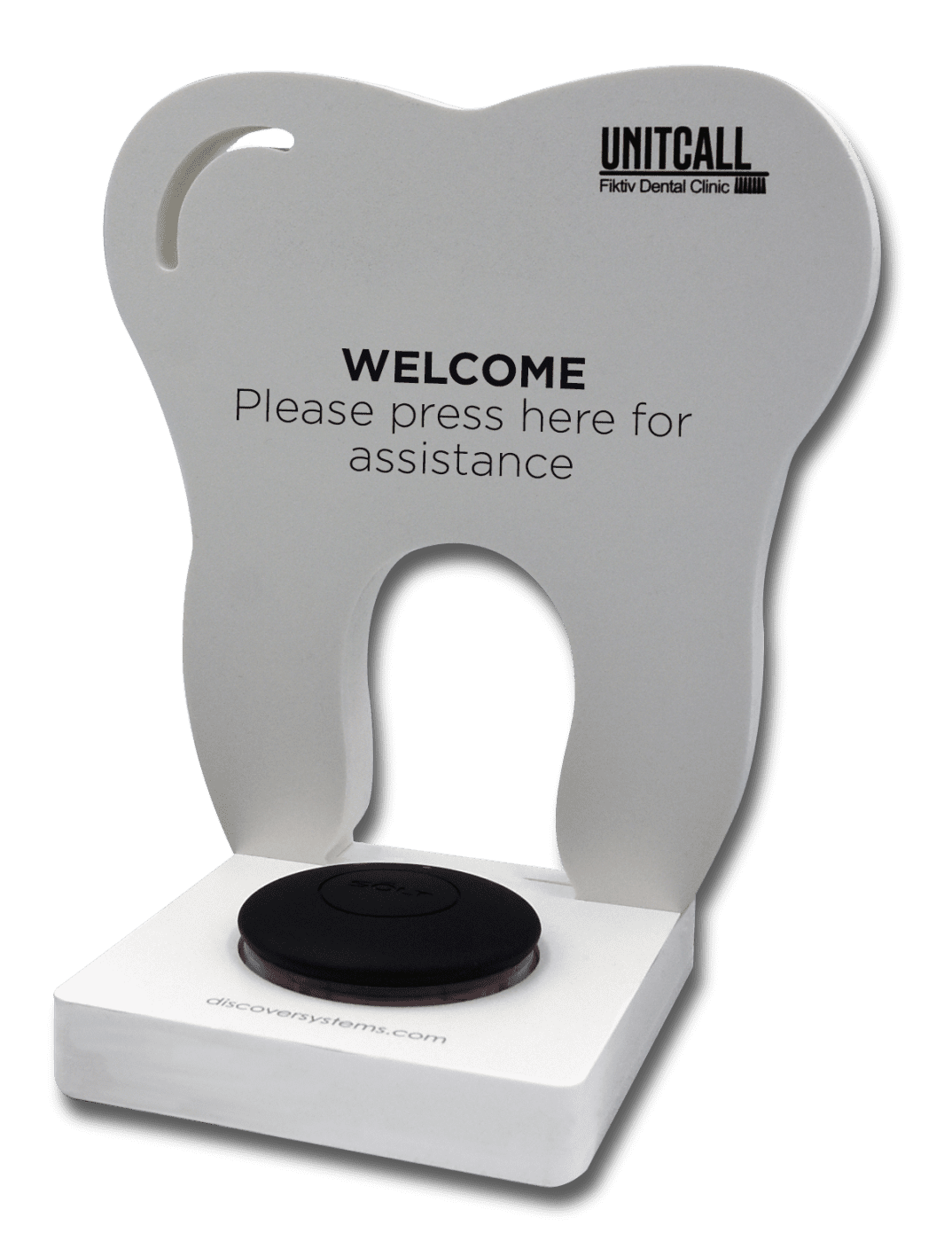 Tooth-shaped table display