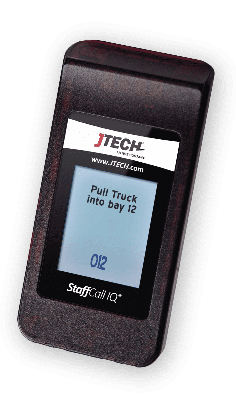 JTECH StaffCall IQ pager, calling system