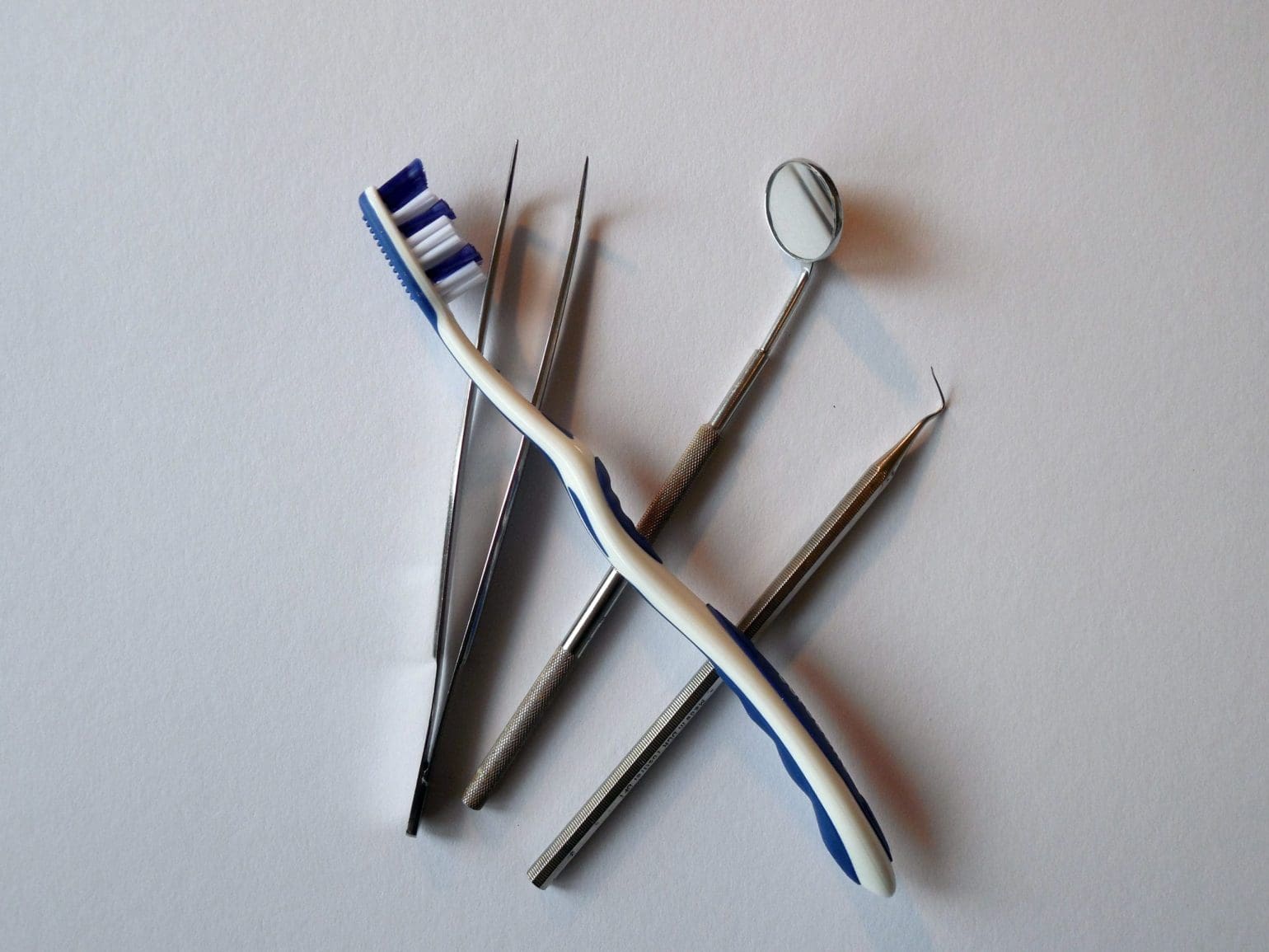 picture of a toothbrush and dentist equipment