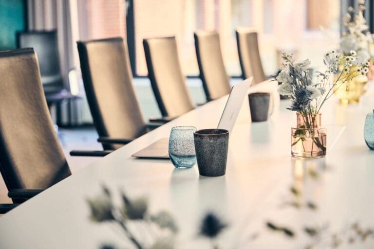 Modern conference facilities at Odense Congress Center in Denmark