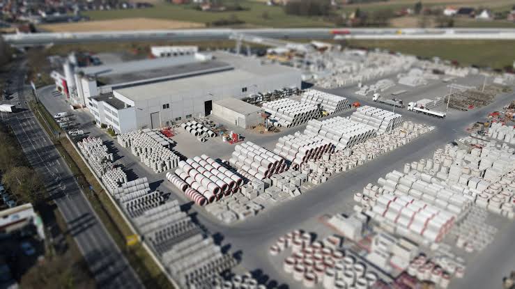 Betonwerk Werste production site in Bad Oeynhausen